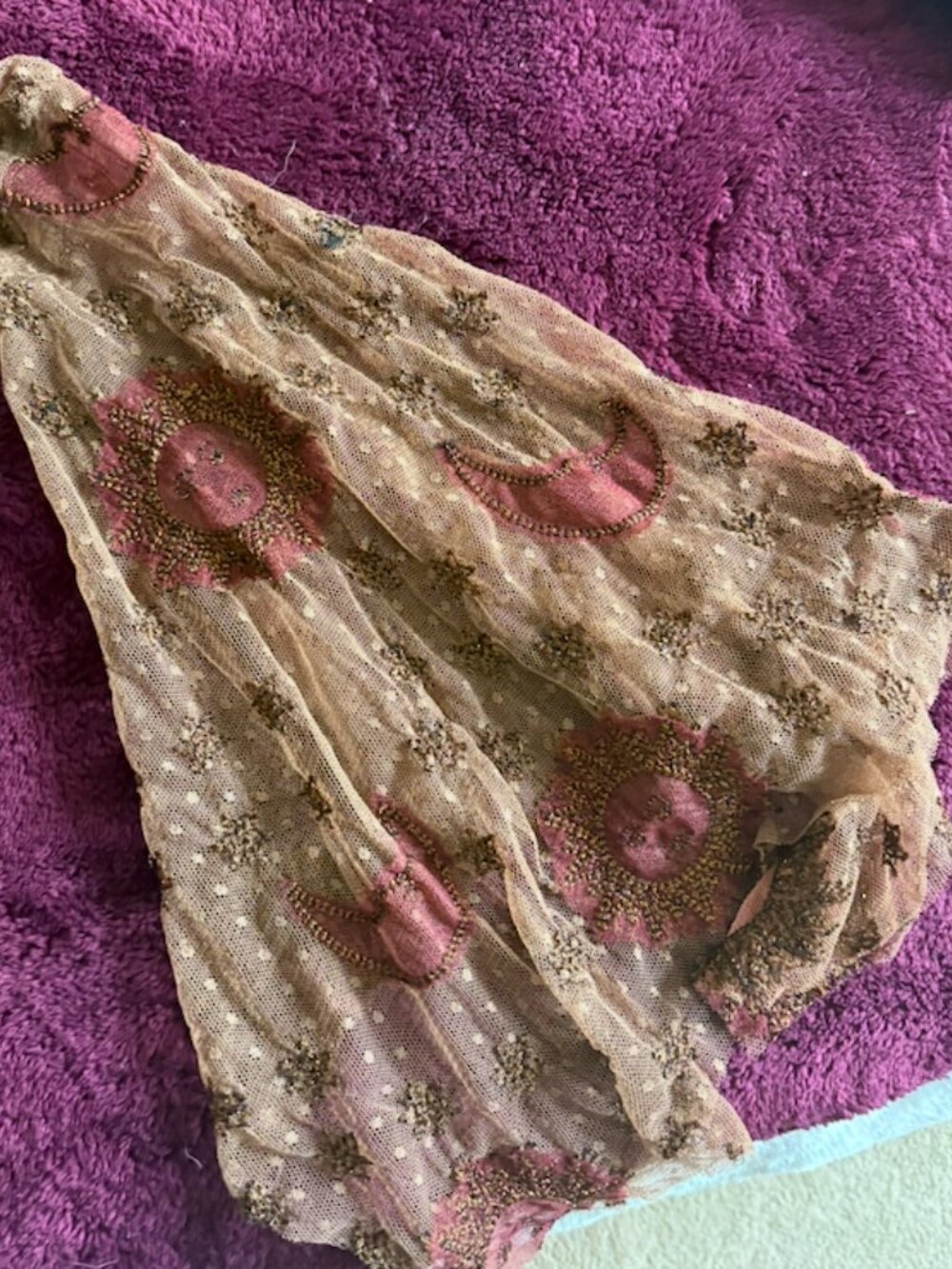 Free People Sun Moon And Stars sheer turtleneck top - Picture 3 of 5